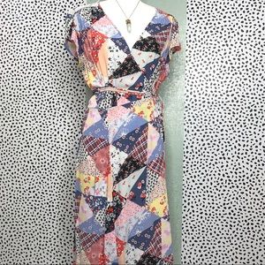 gap patchwork dress